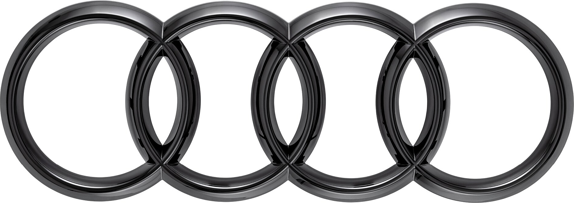 Original Audi Ringe in Schwarz, für die Front Q3 (F3) / E-Tron (GE)  83A071801 - Shop