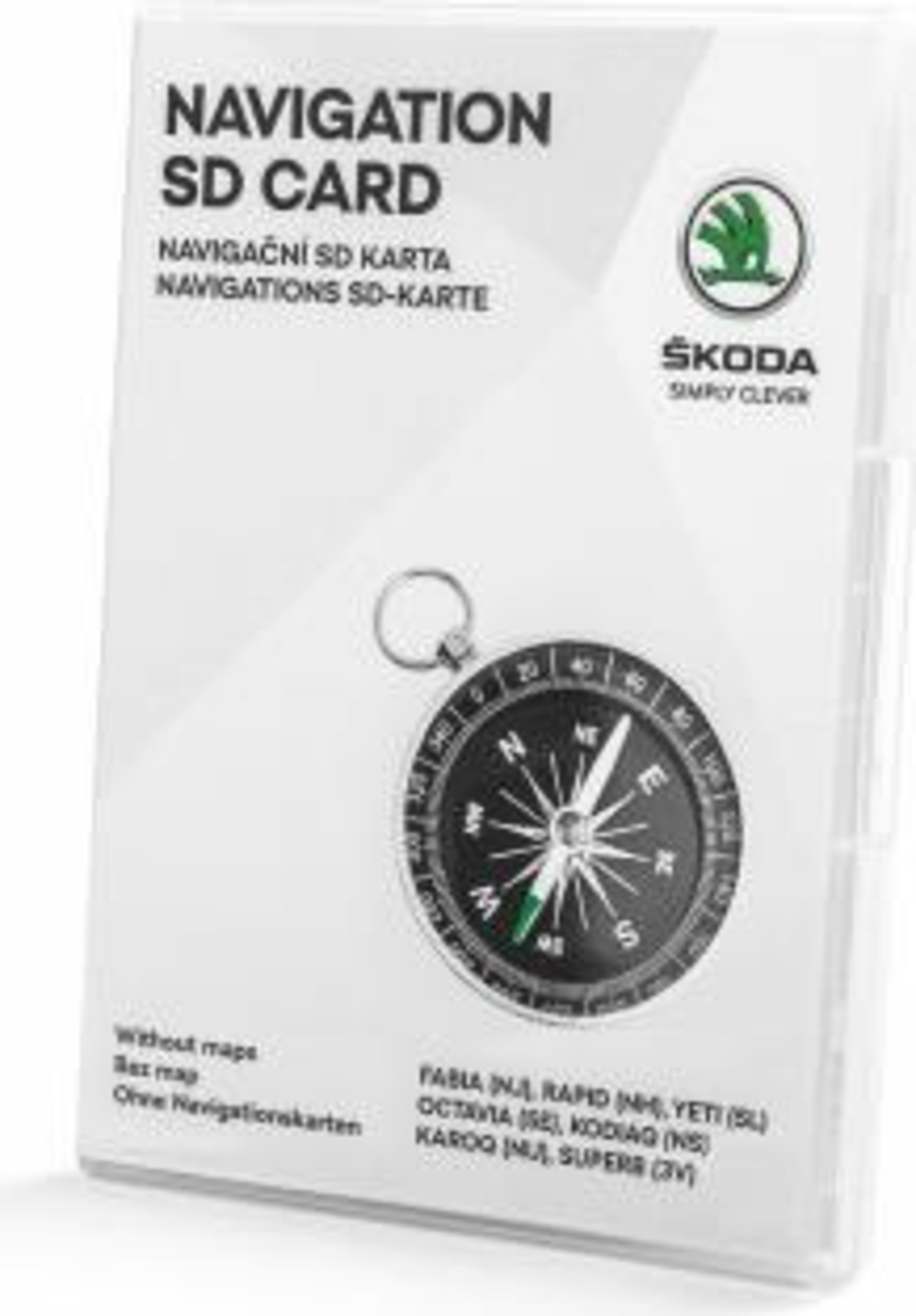 Vervormen in het geheim Waden Skoda - Navigatie SD-kaart - zonder navigatiekaarten