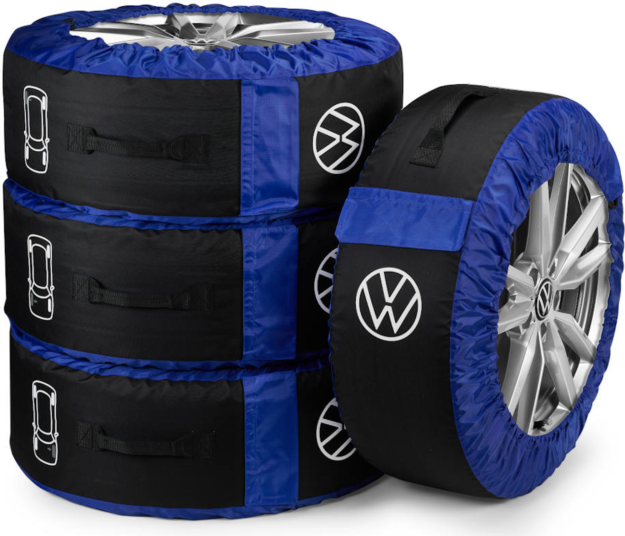 GOODYEAR Kit de housses de protection pour pneus, 4 pièces