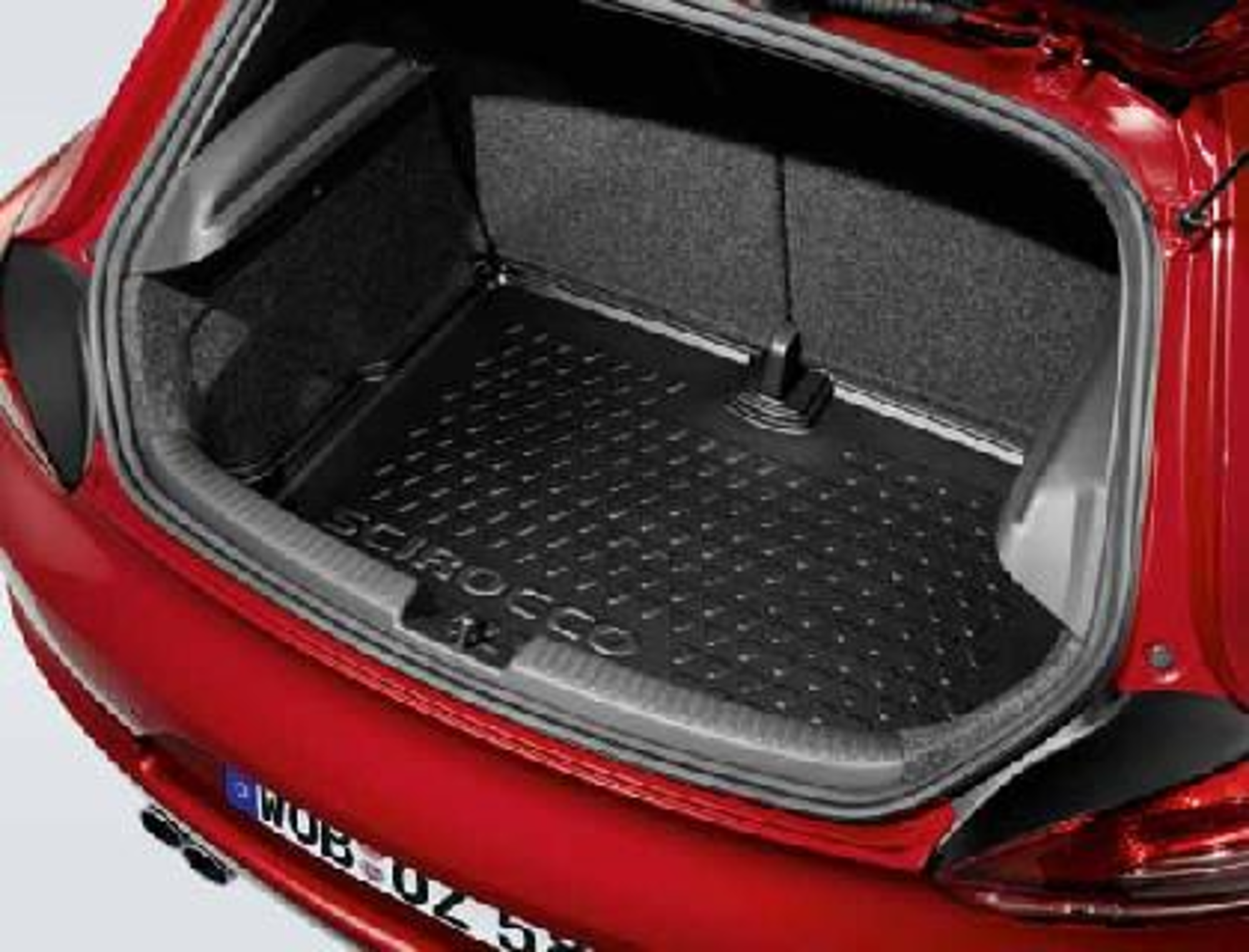 Volkswagen Sharan 2010+ Tapis de coffre supérieur (EVA, noir) – acheter  dans la boutique en ligne