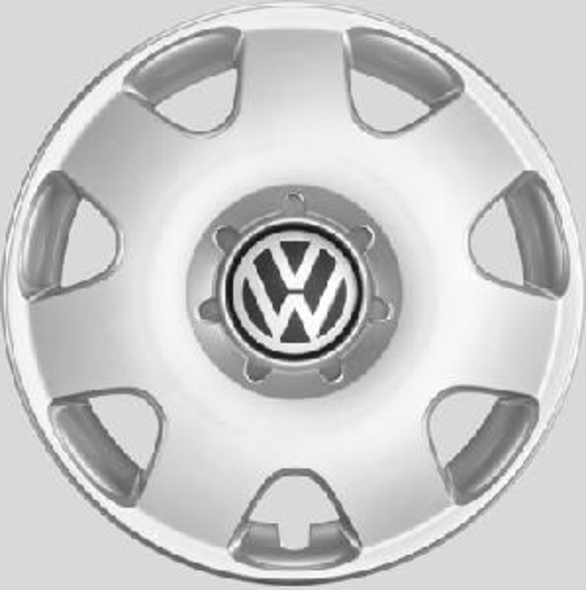 Enjoliveur 14 pouces argenté Volkswagen 6Q0071454