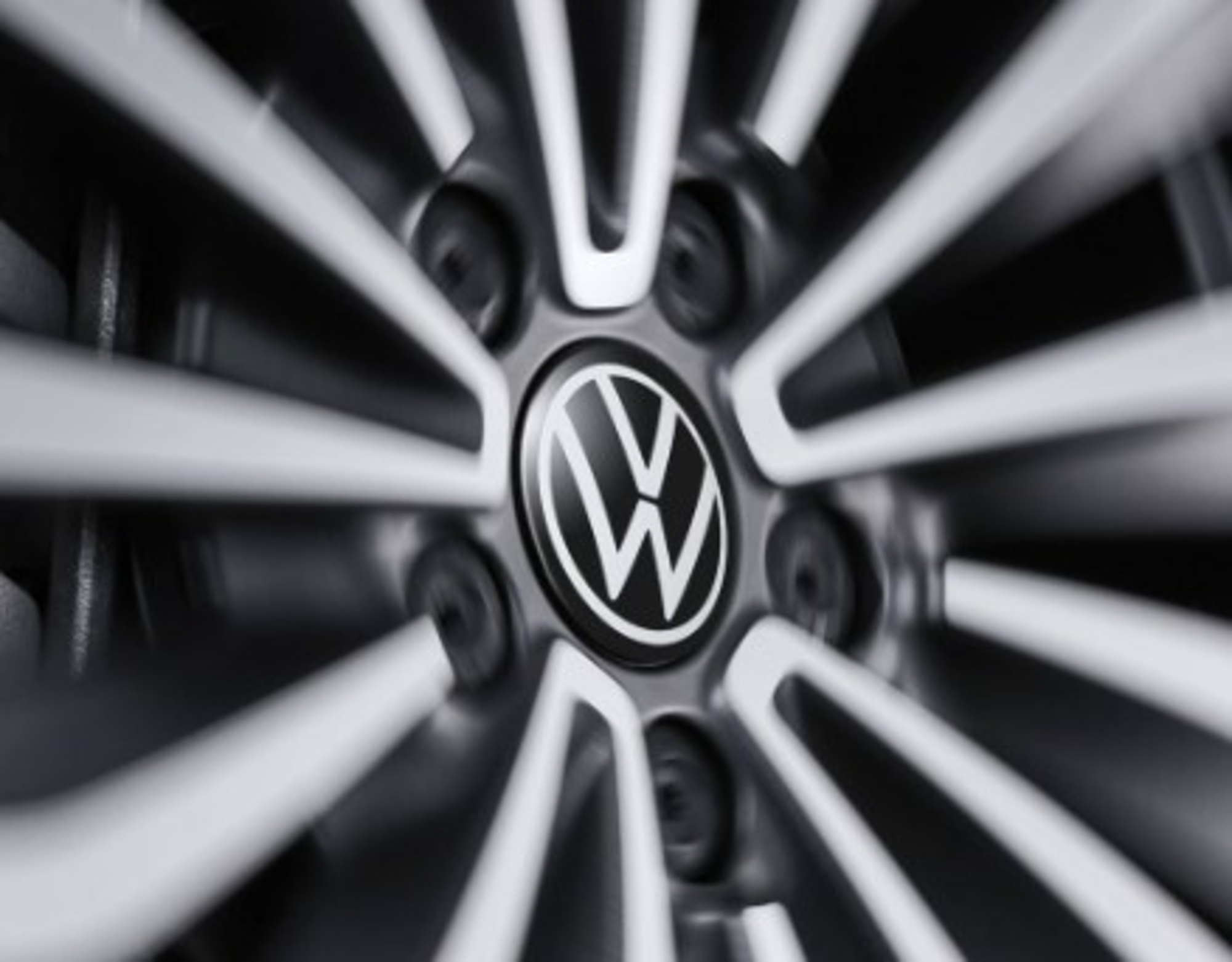 Volkswagen - Cache-moyeu pour jante alliage léger, dynamique, avec logo  statique